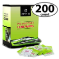 Optix 55 - Individually Wrapped Pre Moistened Wipes For Cleansing On Travel