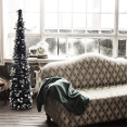 Fonder Mols - Black Christmas Tree With Four-legged Bracket Base