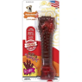 Nylabone - Beef Flavoured Chew Toy Prevents Plaque Buildup In Dogs