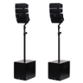Proreck - Speakers Equipped With LCD Display And Graphic Equalizer