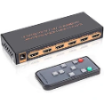 ROOFULL - HDMI Switches Supports Projectors, Desktops, Playstations
