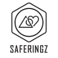 SafeRingz Unique Gunmetal Metallic Silicone Wedding Rings For Couples SafeRingz Unique Gunmetal Metallic Silicone Wedding Rings For Couples