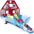 Transforming Mighty Pups Jet - Mini Jet Mobile Rescue Ultimate Pups Team Vehicle Toy