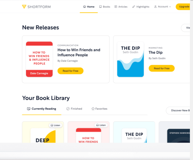 Explore Limitless Knowledge with Shortform: Your Gateway to a World of Books