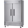 Arctic - Two-door reach-in commercial refrigerator and freezer