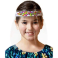 Christmas By Krebs - Delicate Toddler Face Shield With Hypoallergenic Foam Pad