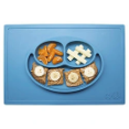 Ezpz Happy Mat - Smiley Face Design Bowl And Plates With Mat