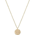 Fettero - Tarnish-Resistant Hammered Coin Charm Pendant