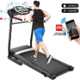 FUNMILY Treadmill - Monitor Heart Rate With Hand Pulse Sensor