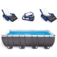 Intex - Contemporary Design Pool Gives Modern Look To Backyard
