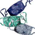 kennyflowers - Printed Cotton Cloth Face Masks For Virus Protection