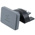 Koomus - Rubber Finished Mount Clip With Push Button Magnetic Holder