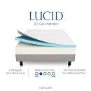 Lucid - High-Density Memory Foam For Excellent Back Support