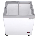 Maxx Cold - Commercial Freezer With Glass Lid For Ice Cream