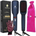 MiroPure - Ceramic Ionic Hair Straightener Brush With Auto Shut-off Function