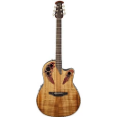 Ovation CE44P-FKOA Electric Guitar - Remarkable New Scalloped X Bracing Pattern
