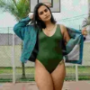 Plus Size One Piece Swimsuit