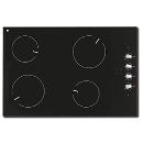 Ramblewood EC4-60 - Best 4 Burner Glass Surface Cooktop With 9 Power Levels