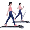 Rhythm - 2 in 1 folding treadmill for home and office usage