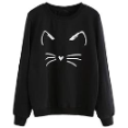 Romwe - Soft And Breathable Sweatshirt For Girls