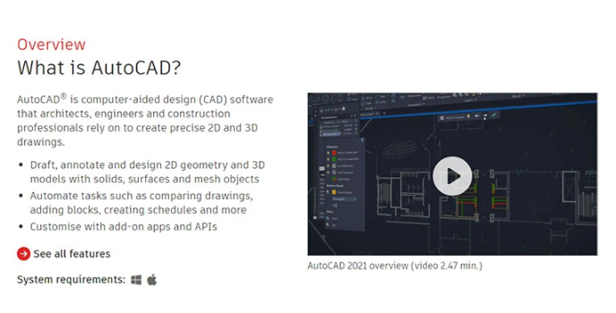 AutoCAD 2D & 3D CAD Software - Design Architectural and Civil Projects