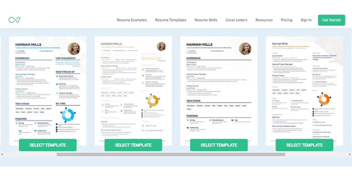 resume builder enhancv