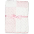 Spasilk - Unique Texture And Satin Trim Minky Blanket For Soothing Environment
