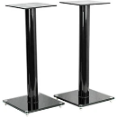 Vivo - Elegant Aluminum Built Stands For Bookshelf Speakers