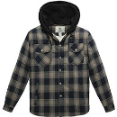 WenVen - Adjustable Button Cuffs Hoodie Gives Simple And Classic Look