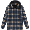 Zenthace - Versatile Design Shirt Jackets With Removable Hood
