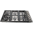 ZLINE RC36 - Stainless Steel Hand-Finished Cooktop With 6 Burners