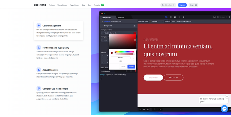 CSS Hero - Visually Customize All Site Elements From Header To Footer
