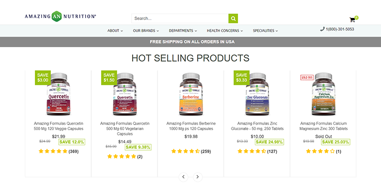 Amazing Nutrition - Health Supplements For Your Entire Family