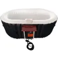 Aleko - High Capacity 145 Gallon Water 2 Person Portable Hot Tub For Couples