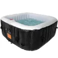 AquaSpa Portable Hot Tub - Hot tub with a digital temperature control panel