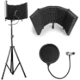 AxcessAbles SF-101KIT - Multiple Isolation Shields Booth For Voice-over Artists