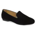 Birdies The Starling Loafer - Smokey And Quilted Velvet Textile Loafer For Arch Support