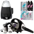 Black Fascination Spray Tan Machine - Tanning Kit With Simple Operation Modes