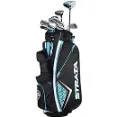 Callaway Ladies Strata Plus - Stainless Steel Wood Club Head And Graphite Straps For Long Shots