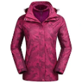 Camel Crown - High-Quality Reversible Fleece Snowboard Jacket for Women