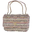 Tweed Multicolor Shoulder Bag - Contemporary Looking Next Generation Accessory