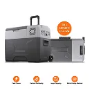 Cho - Portable Freezer With Trolley Wheels For Boats