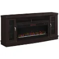 Classic Flame Hutchinson Electric Fireplace - Classic Electric Fireplace With Wood Framed Doors
