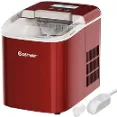 Costway - Compact And Portable Design Ice Machine