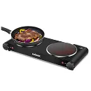 Cusimax C180N - Infrared Double Burner Cooktop For Convenient Cooking