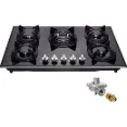 Deli Mate DM517-SA01 - A Easy To Install Gas Cooktop With Durable Bakelite Knobs