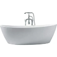 DKB Zarya UB118-7034 Acrylic Bathtub - Ergonomic Design Tub with Fiberglass Reinforcement