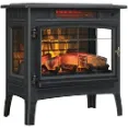 Duraflame 3D Infrared Electric Fireplace - Remote Control Fireplace With 3D Flame Effects