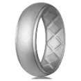 Egnaro Unique Wedding Silicone Ring for Men With Lifetime Warranty