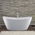 Empava Acrylic Freestanding Bathtub - Contemporary Design And High-Quality Freestanding Bathtub